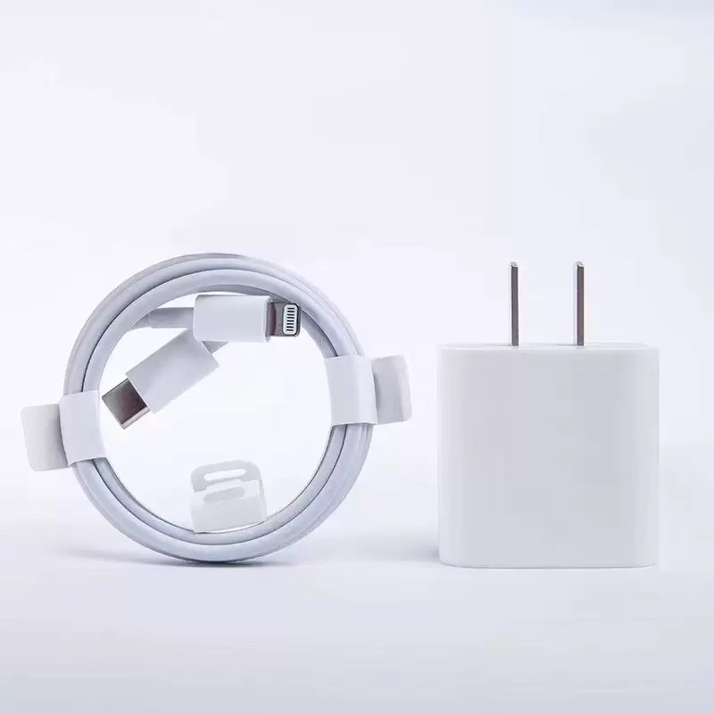 2 in 1 USB-C Power Adapter Lightning to USB-C Cable - Mundo Electronic