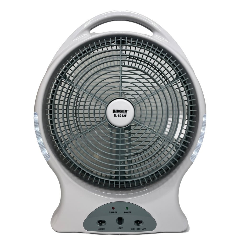 Ludger 12" Rechargeable Fan EL-8212F - Mundo Electronic