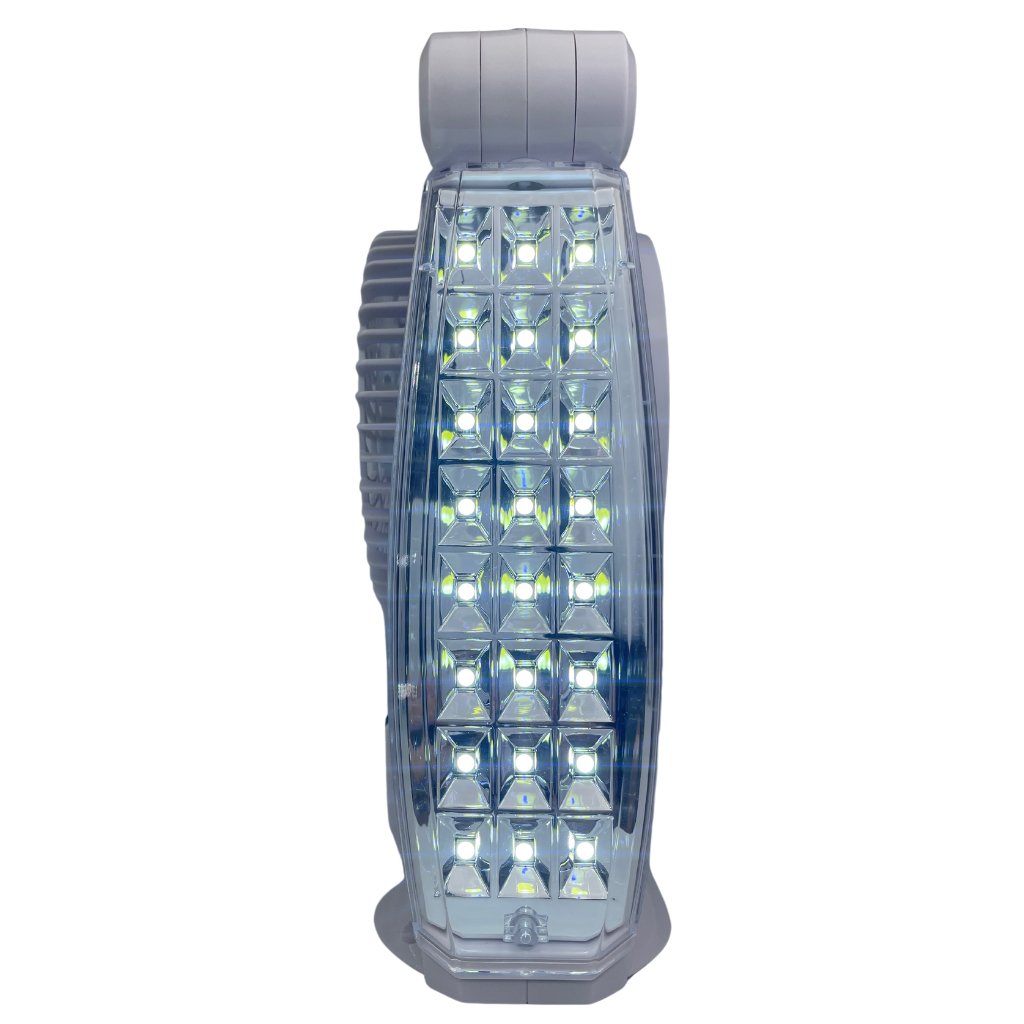 Ludger 5" Rechargeable Fan with Built-in Radio EL-8205RF - Mundo Electronic