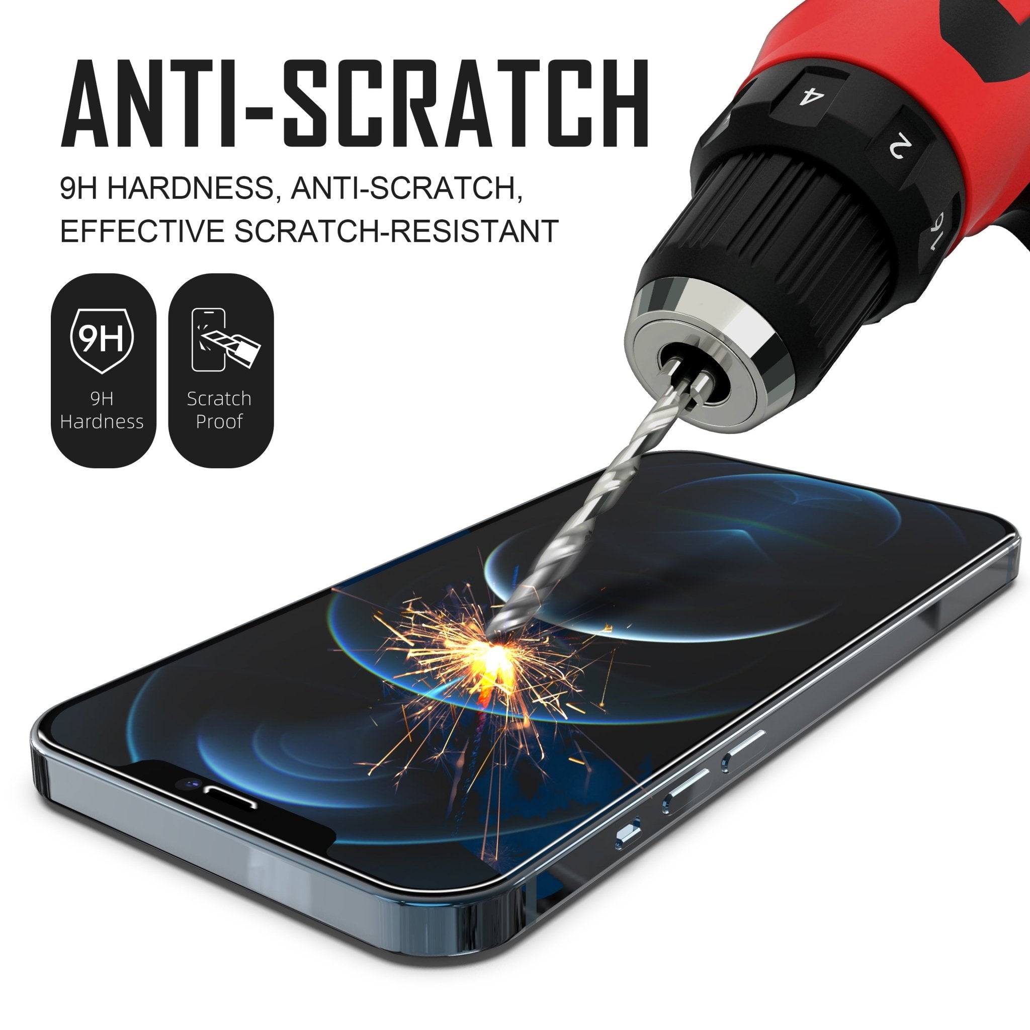 Nasfra High Quality 2 in 1 Screen Protectors with Easy Installation - Mundo Electronic