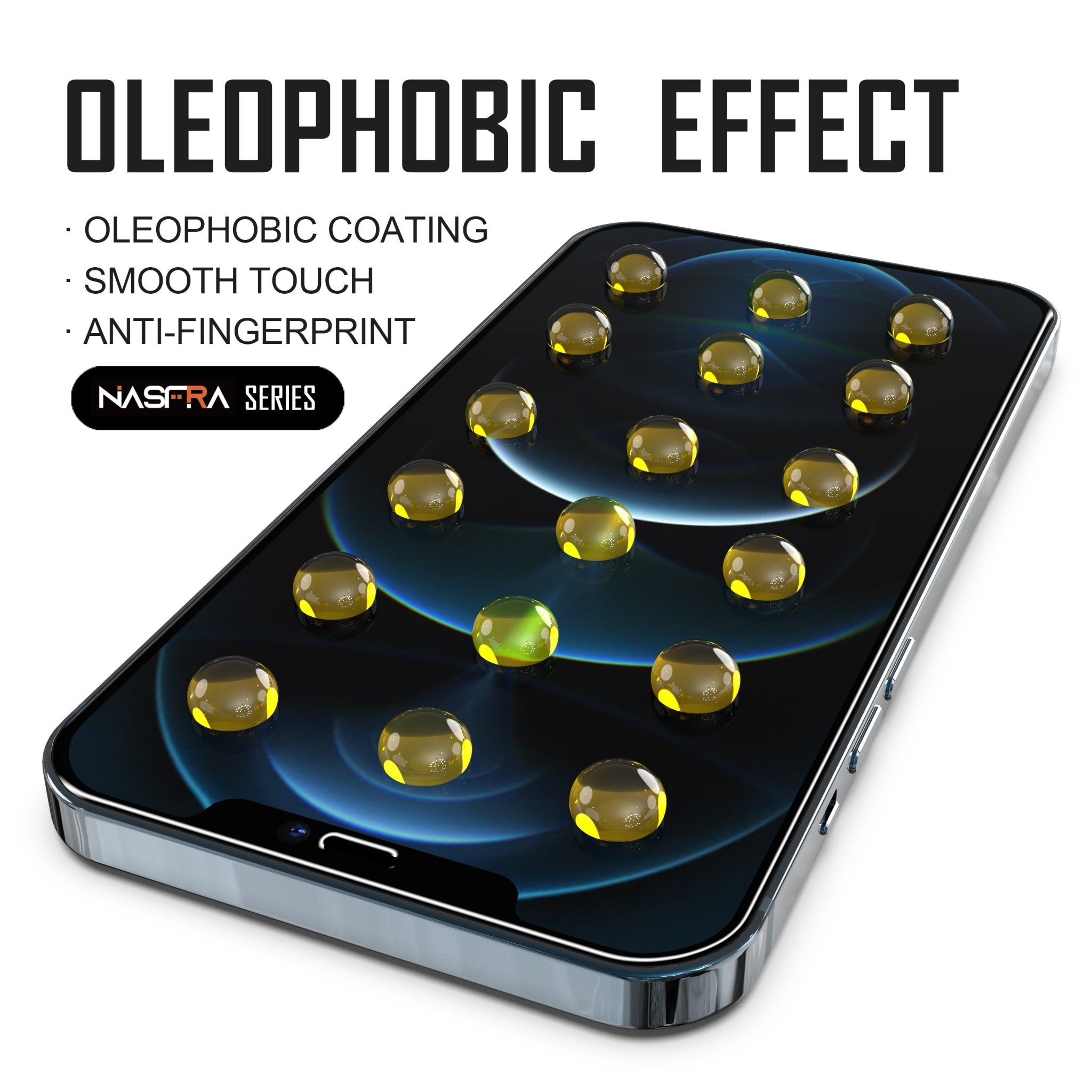 Nasfra High Quality 2 in 1 Screen Protectors with Easy Installation - Mundo Electronic