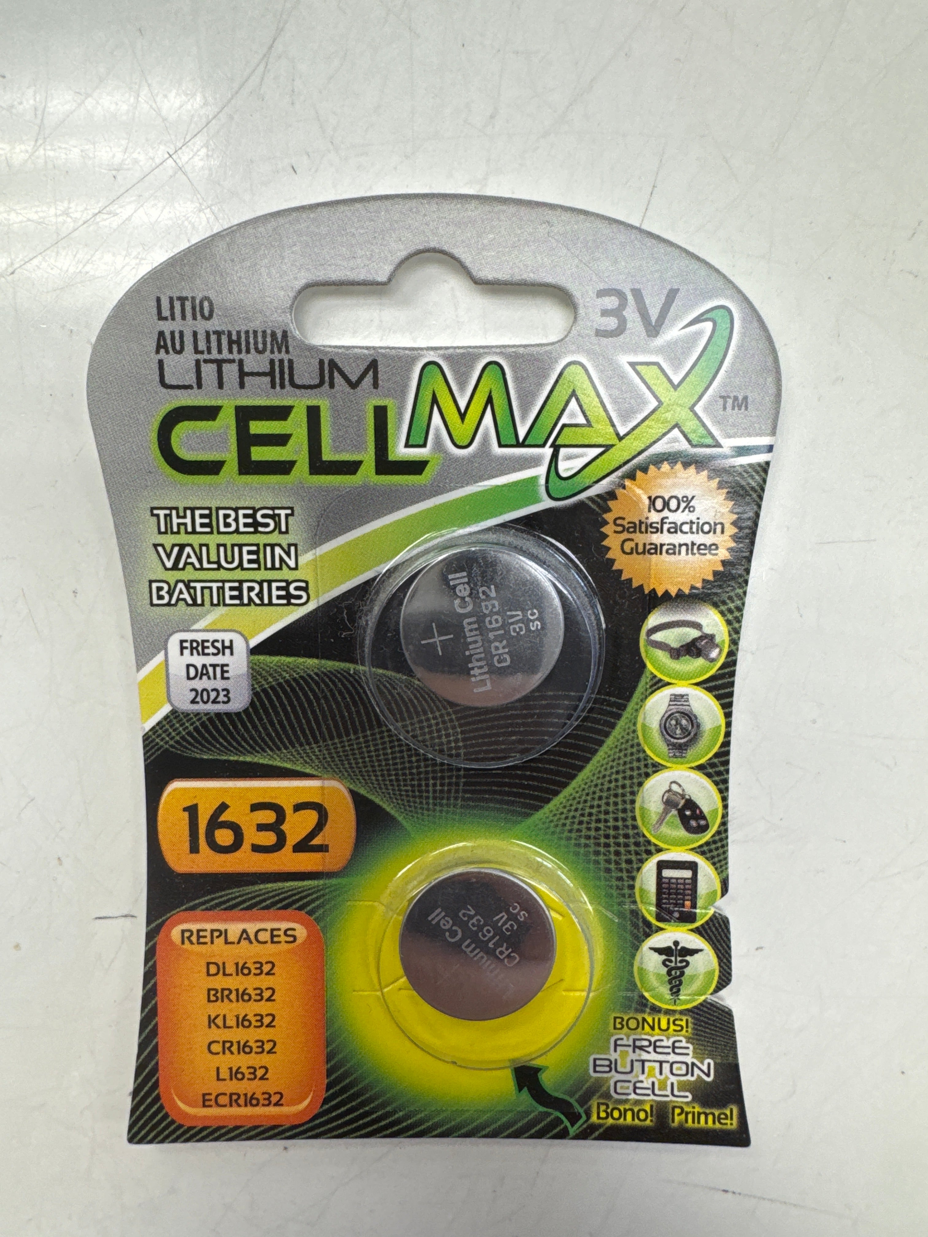 1632 Cell Max Battery