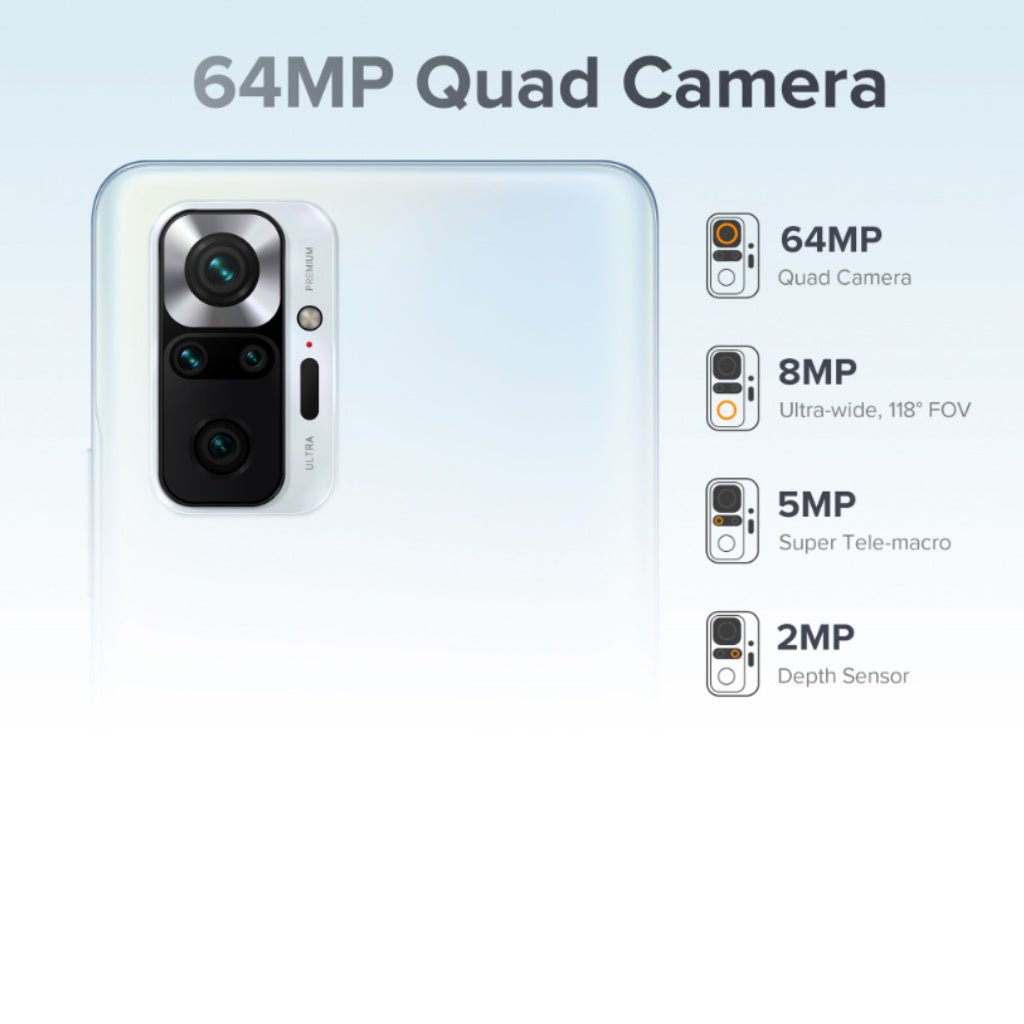 Xiaomi Redmi Note 10 Pro (Unlocked) Mundo Electronic